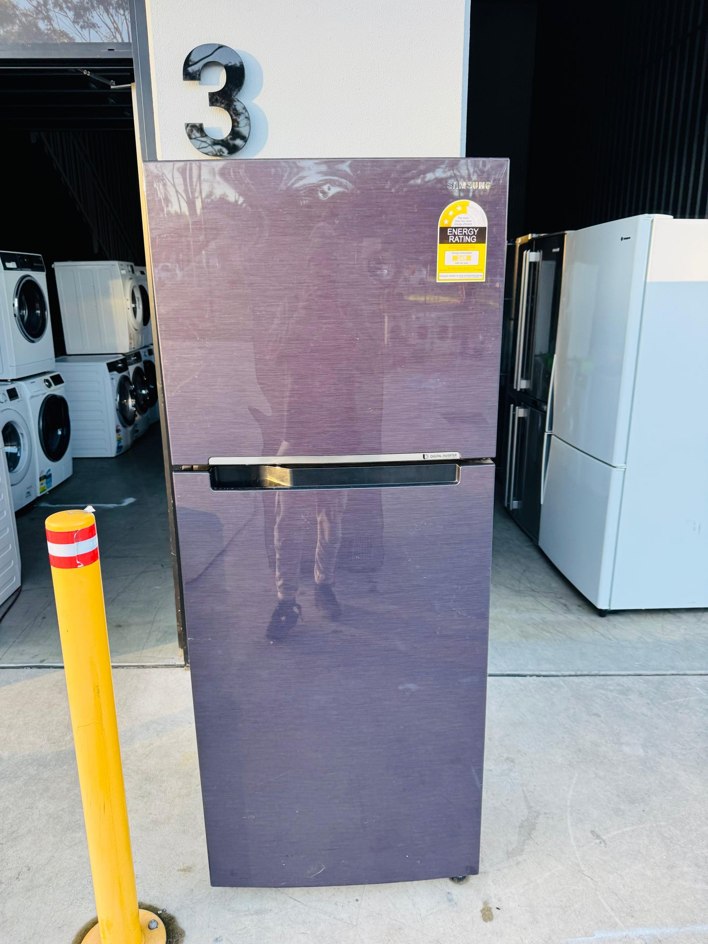 SAMSUNG 400 LITRES FRIDGE FREEZER