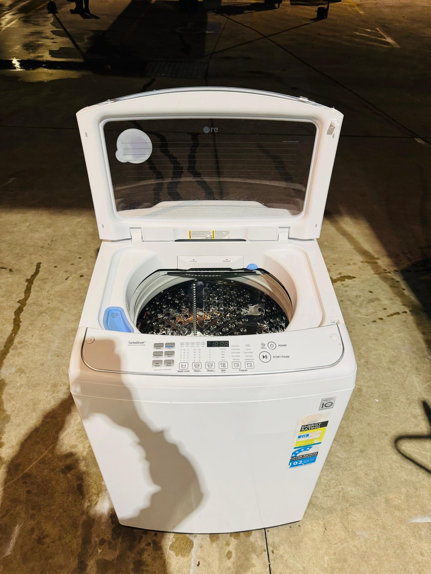 LG 10KGS TOP LOADER WASHING MACHINE