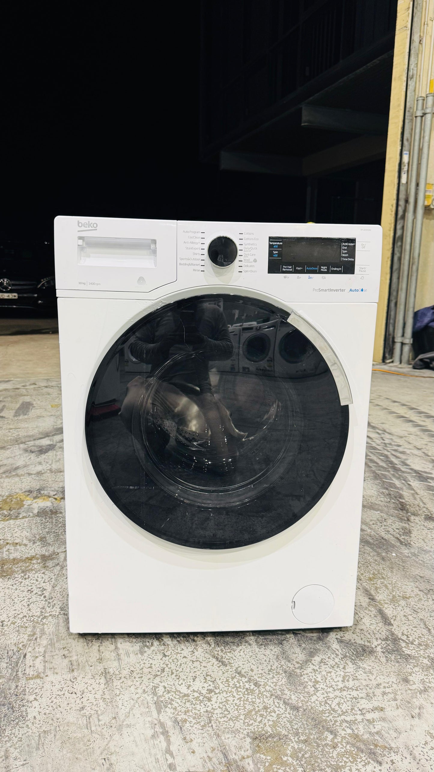 BEKO 10 KGS FRONT LOADER WASHING MACHINE