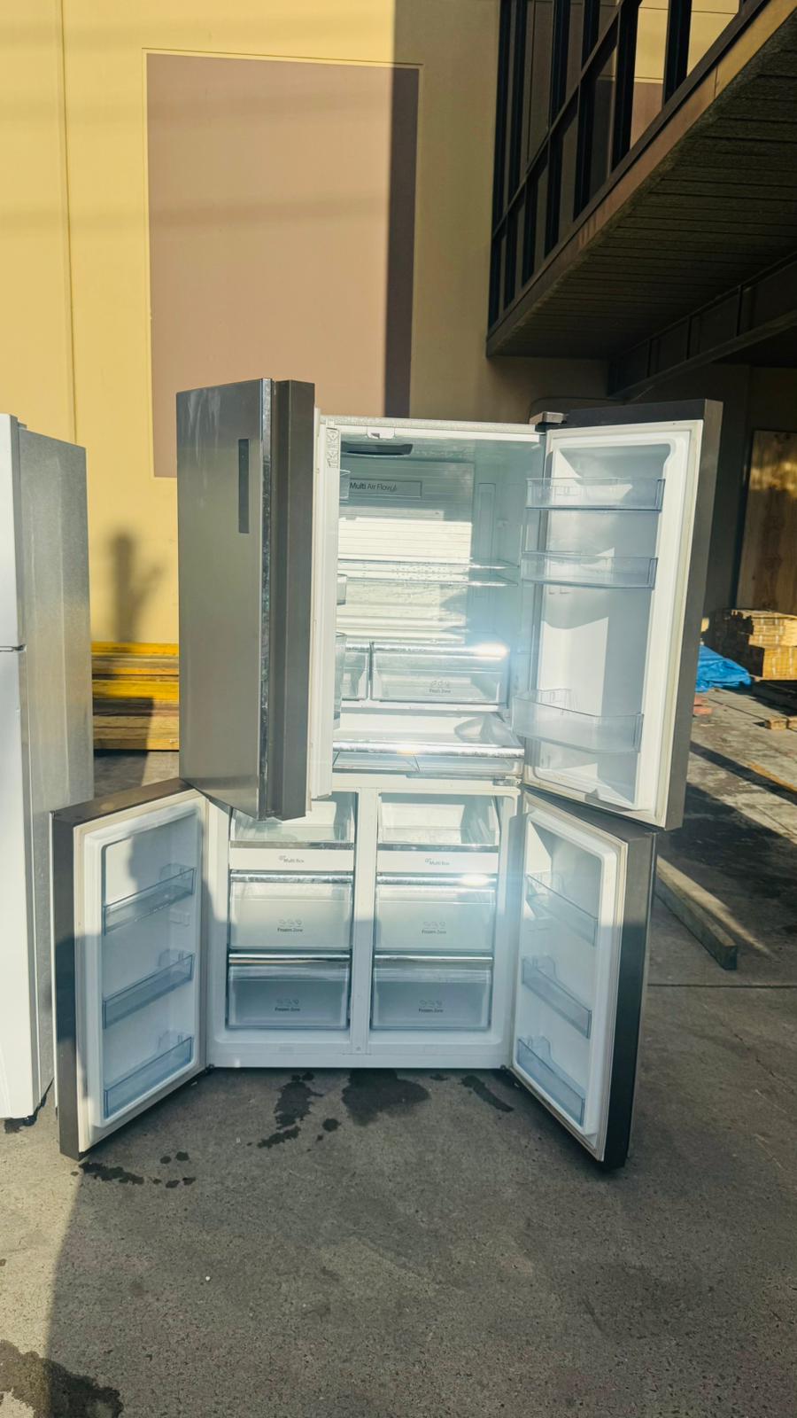 HISENSE QUAD FRENCH DOOR 695 LITRES FRIDGE FREEZER