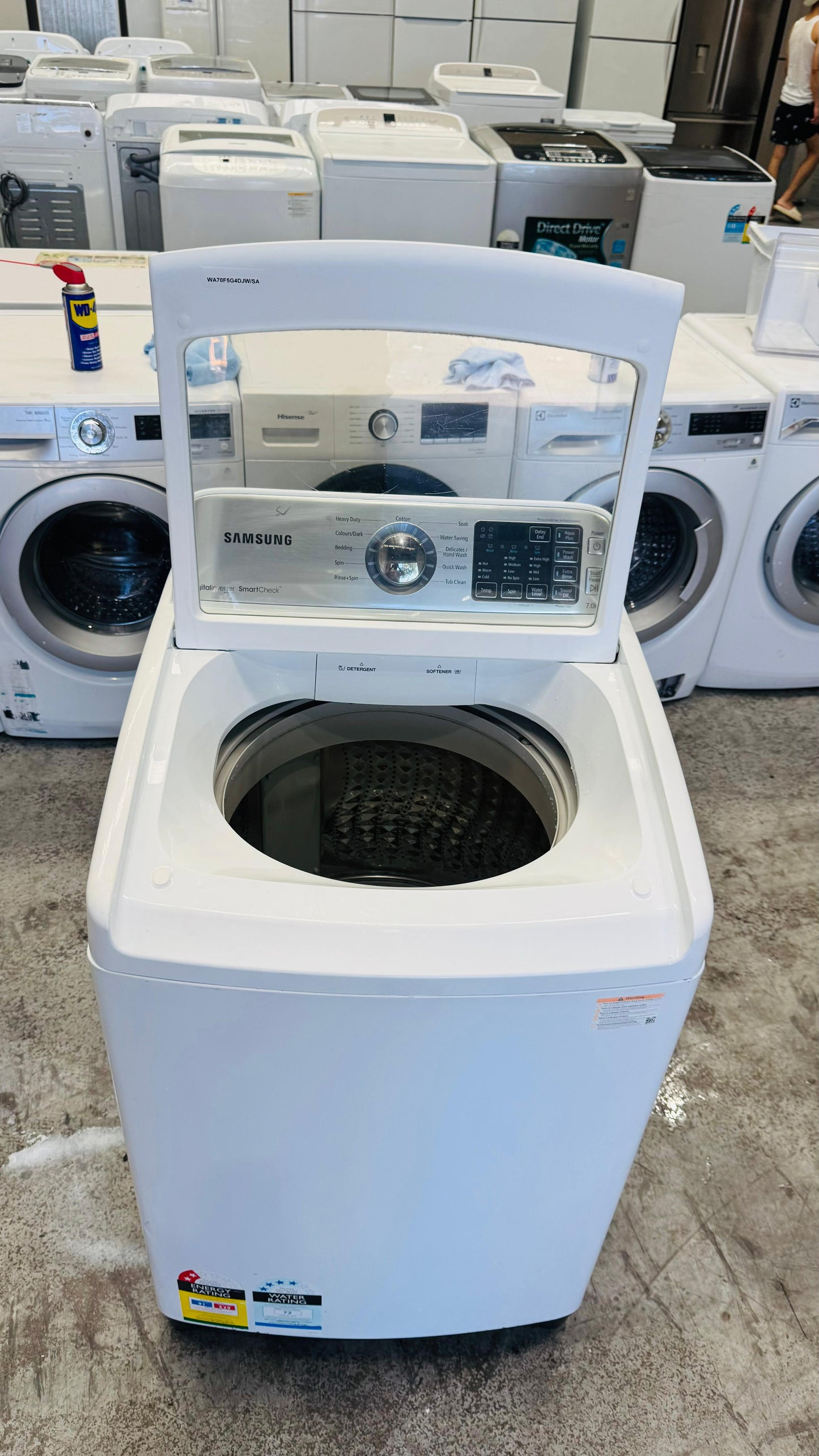 SAMSUNG 7KGS TOP LOADER WASHING MACHINE