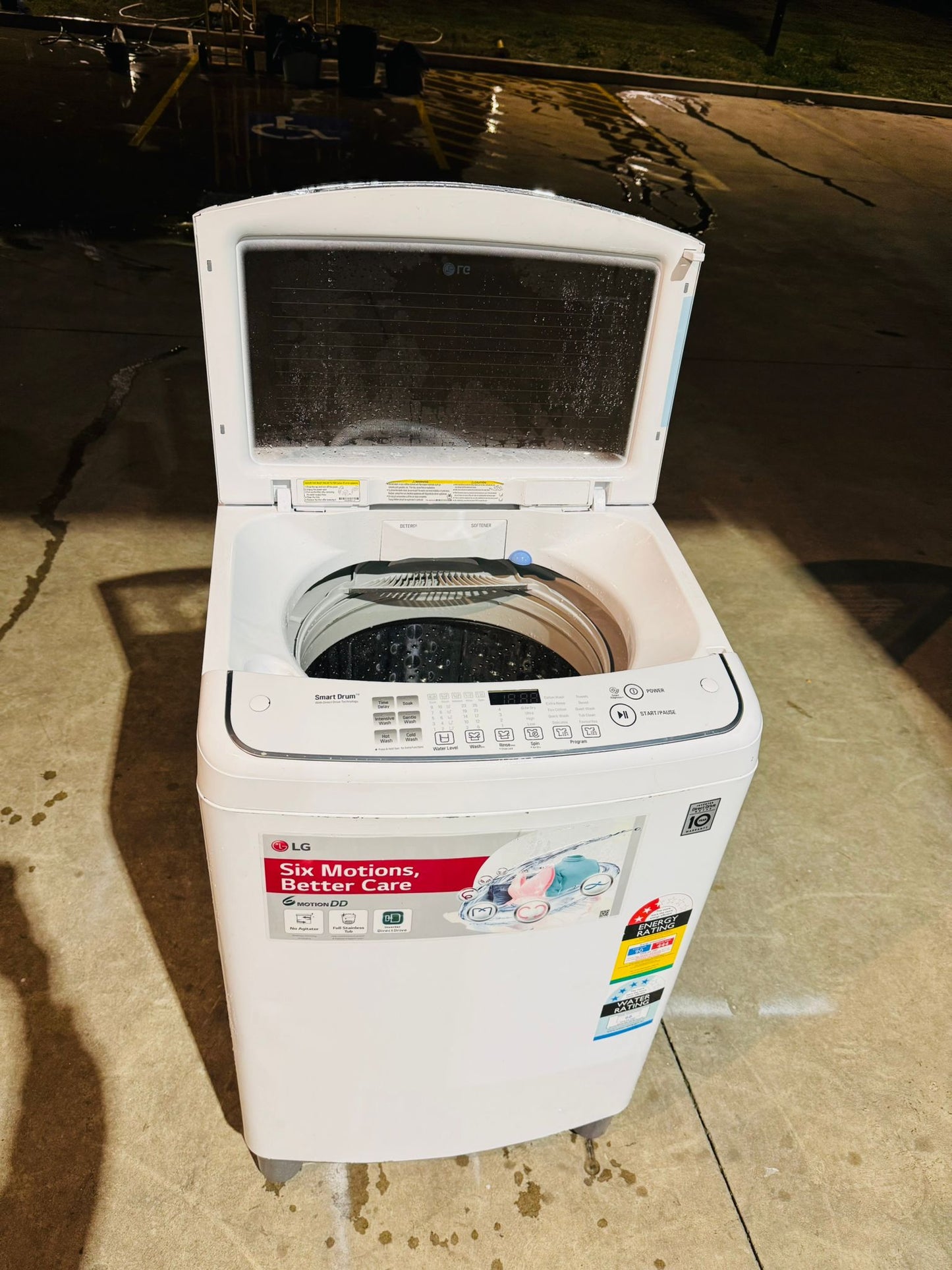 LG 6.5 KGS TOP LOADER WASHING MACHINE