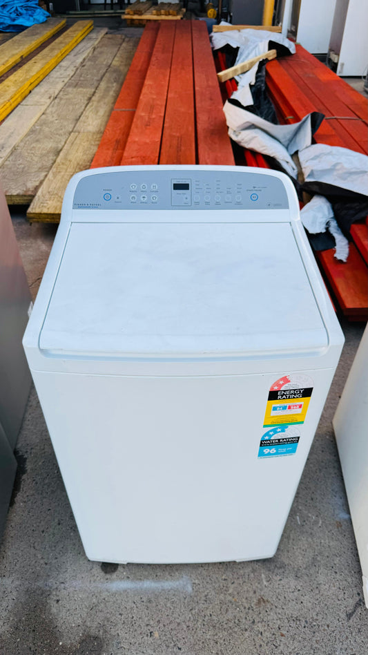 FISHER AND PAYKEL 8.5KGS TOP LOADER WASHING MACHINE