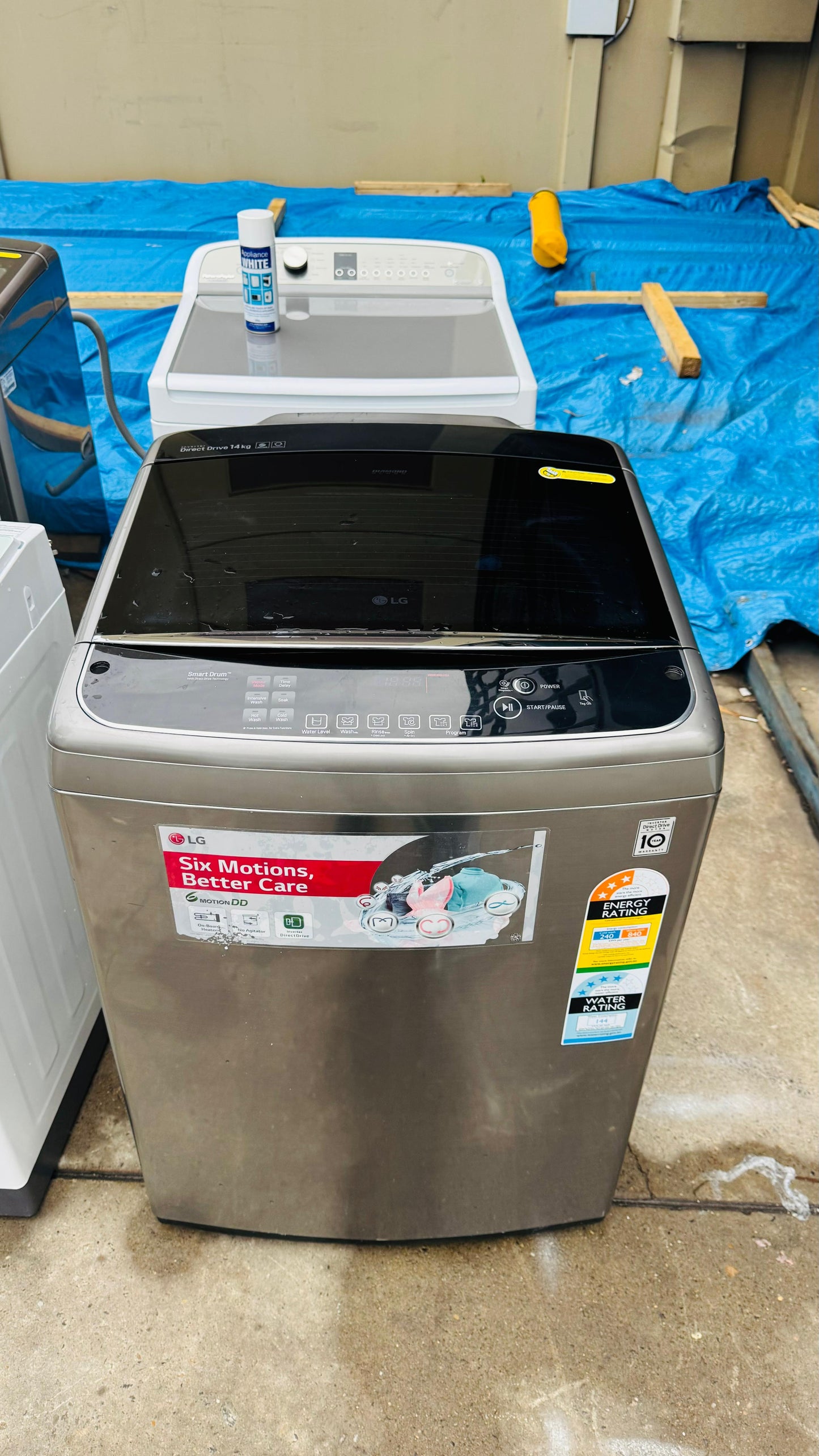 LG 14KGS TOP LOADER WASHING MACHINE