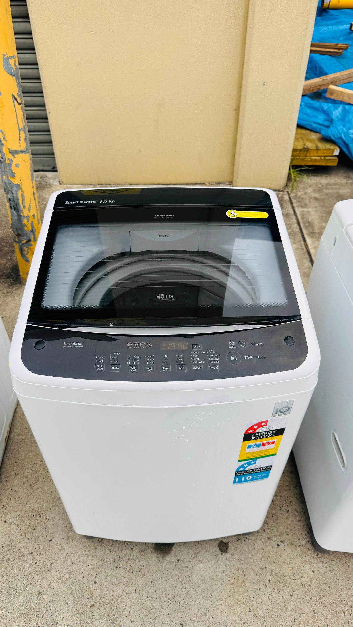 LG 7.5KGS TOP LOADER WASHING MACHINE