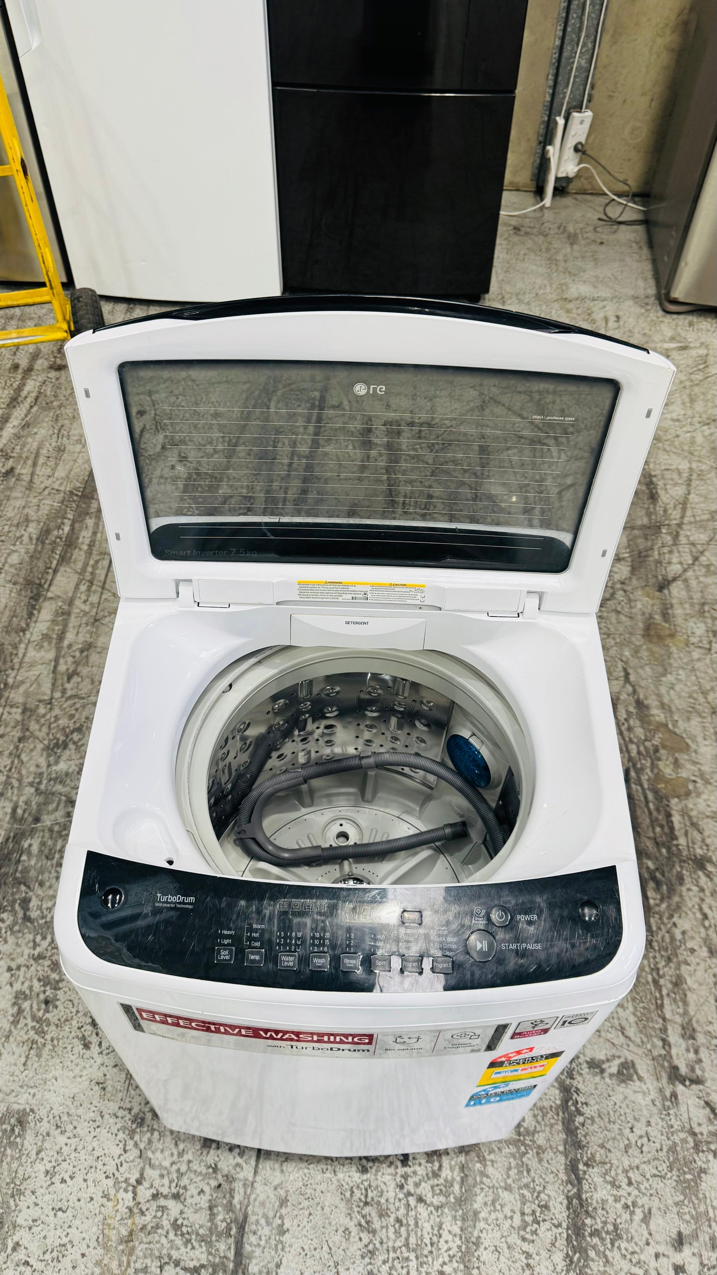 LG 7.5KGS TOP LOADER WASHING MACHINE