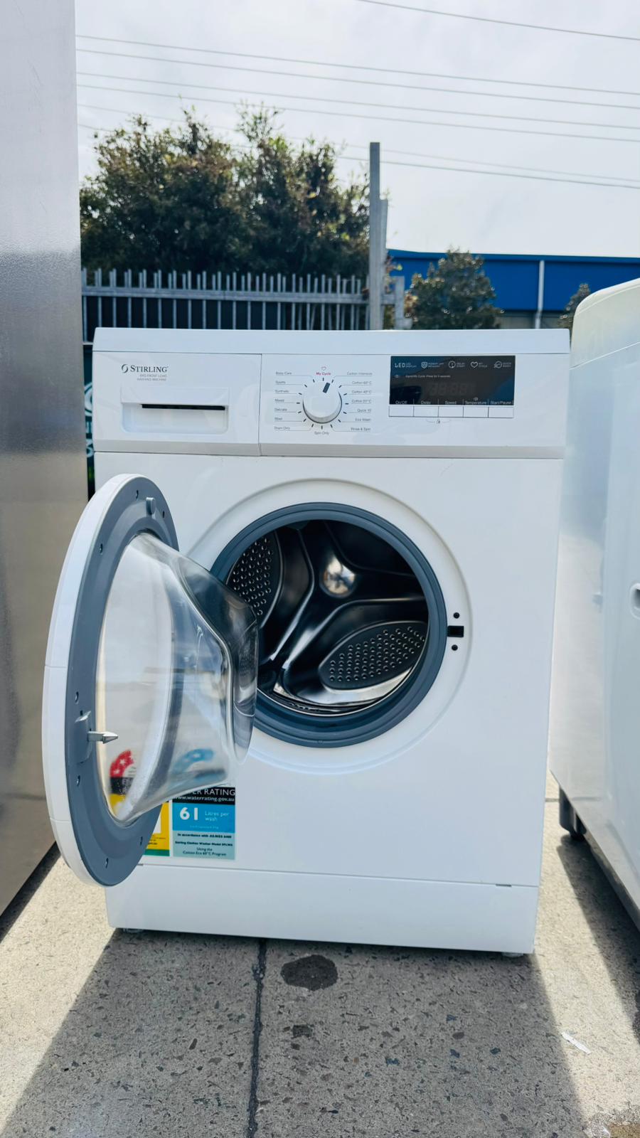 STIRLING 6KGS FRONT LOADER WASHING MACHINE