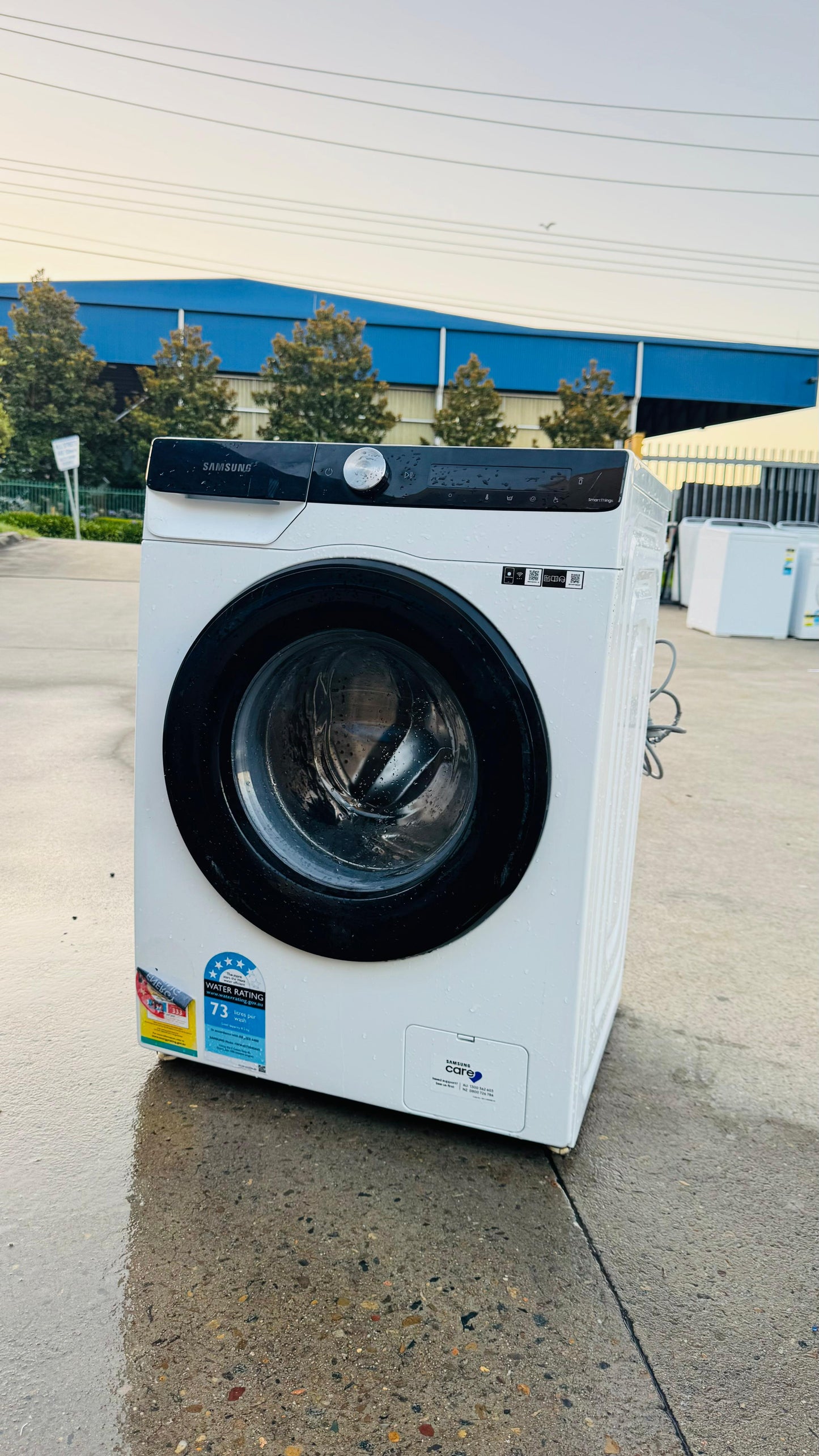 SAMSUNG 8.5KGS FRONT LOADER WASHING MACHINE