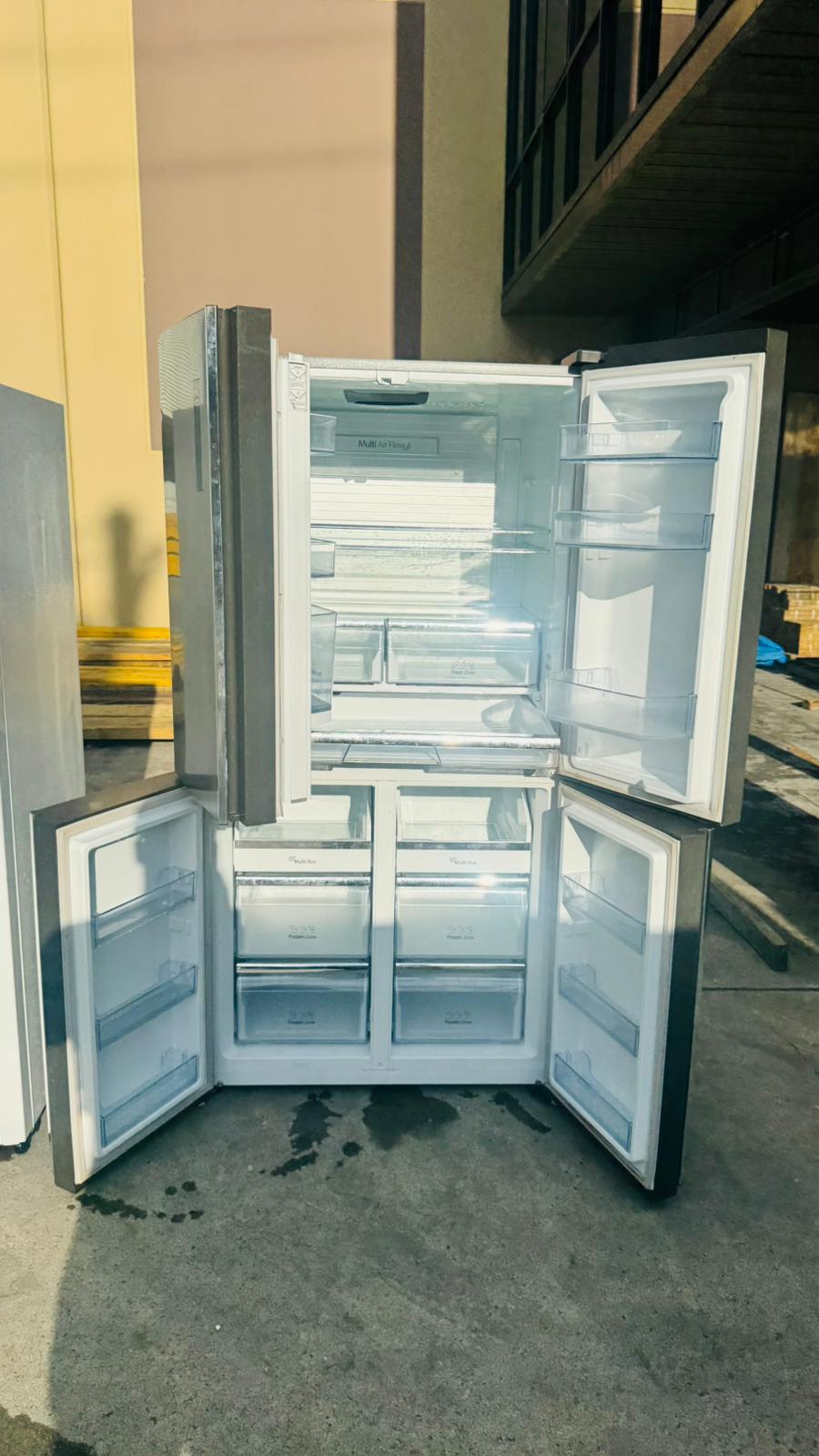 HISENSE QUAD FRENCH DOOR 695 LITRES FRIDGE FREEZER