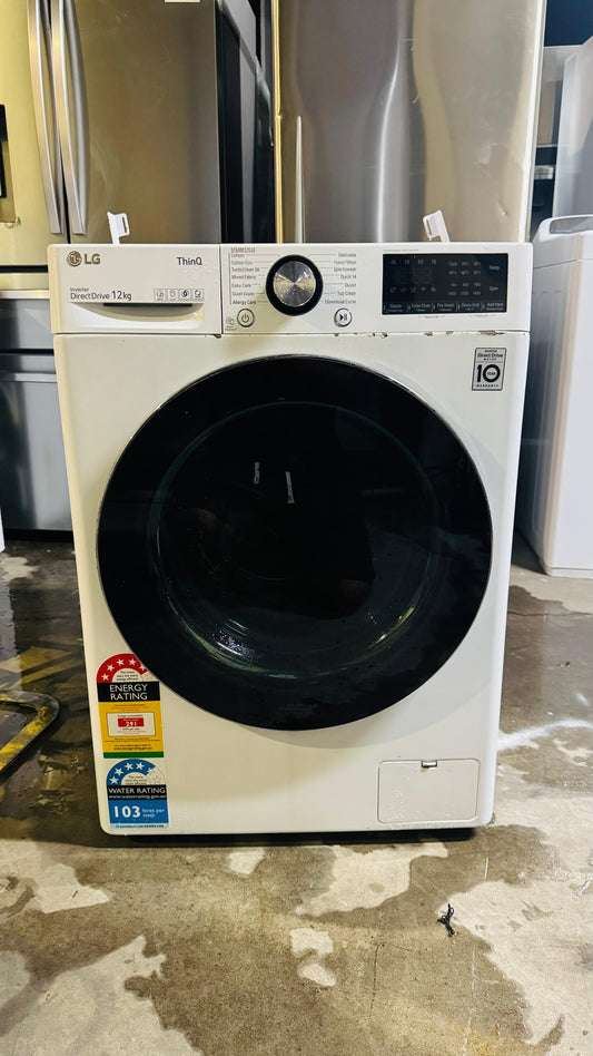 LG 12KGS FRONT LOADER WASHING MACHINE