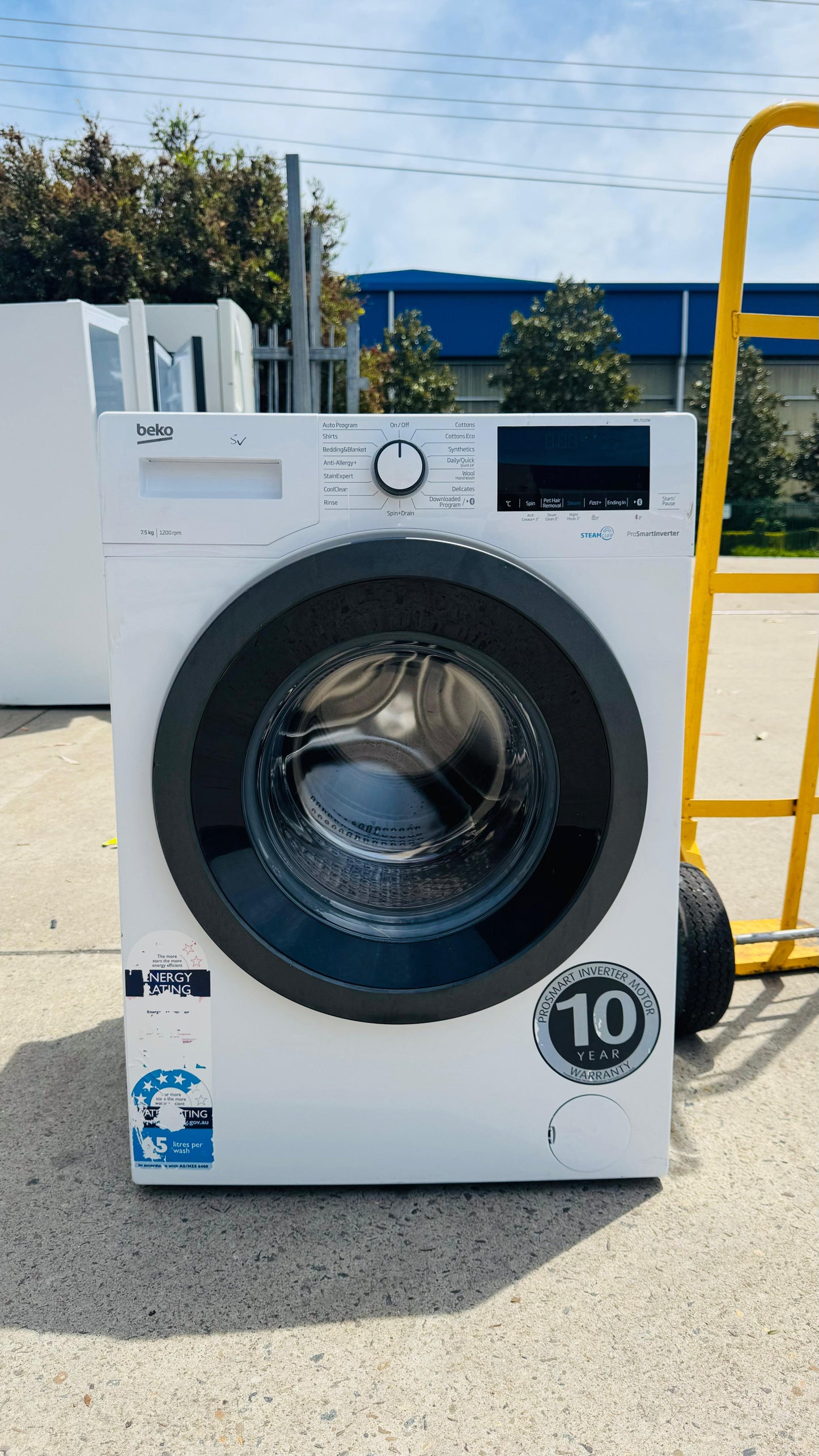 BEKO 7.5KGS FRONT LOADER WASHING MACHINE