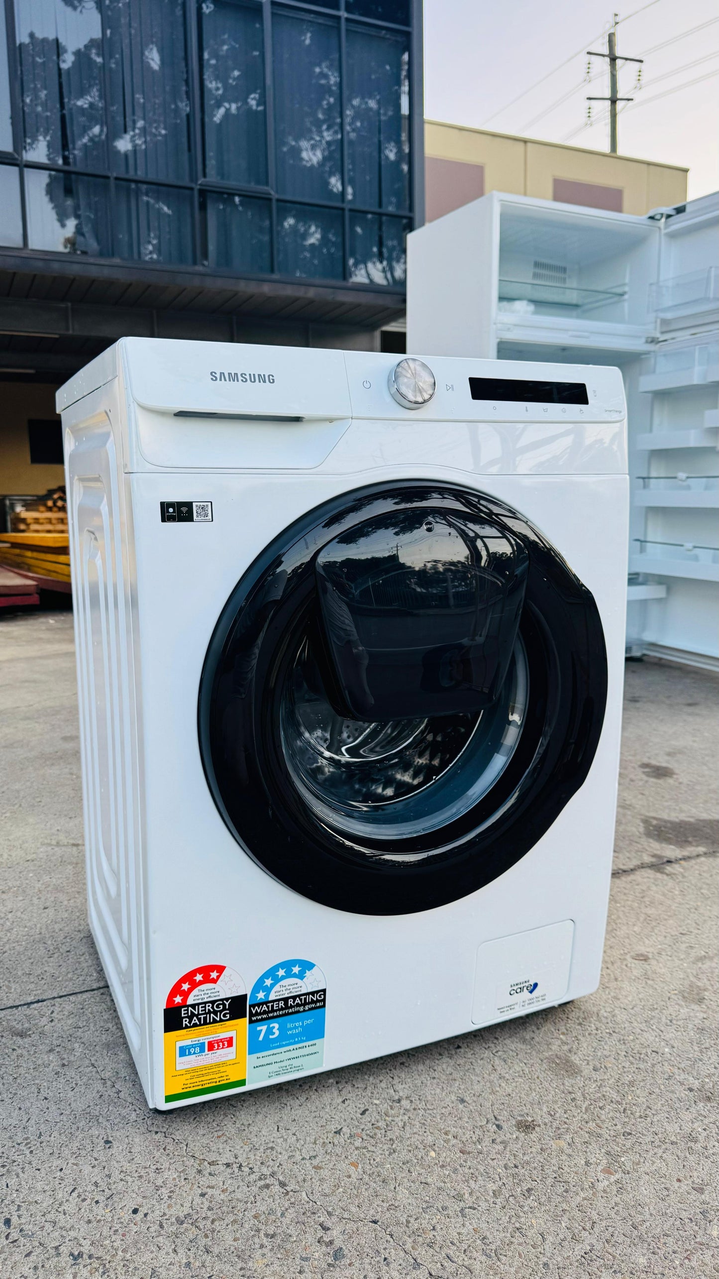 SAMSUNG 8.5 KGS FRONT LOADER WASHING MACHINE