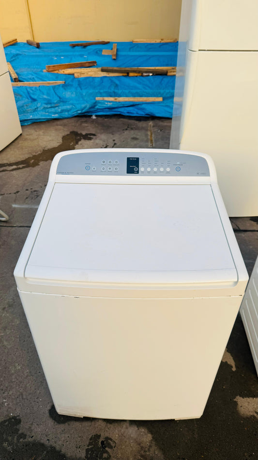 FISHER AND PAYKEL 10KGS TOP LOADER WASHING MACHINE