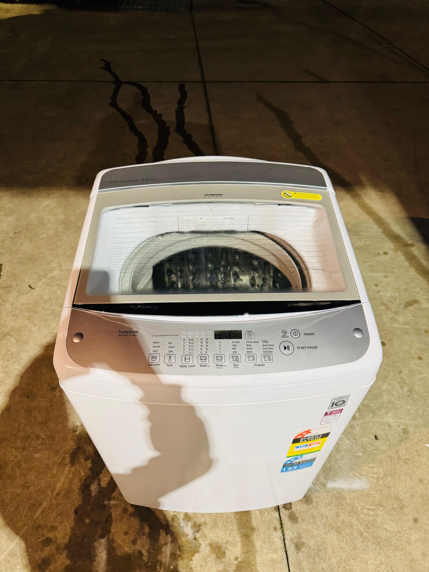 LG 8.5 KGS TOP LOADER WASHING MACHINE