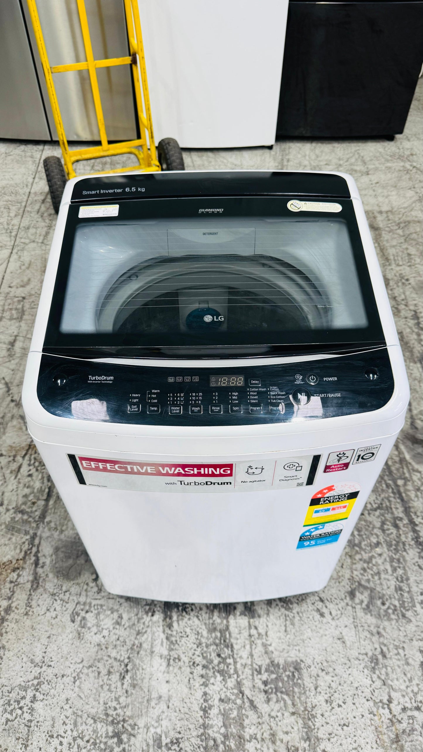 LG 6.5KGS TOP LOADER WASHING MACHINE
