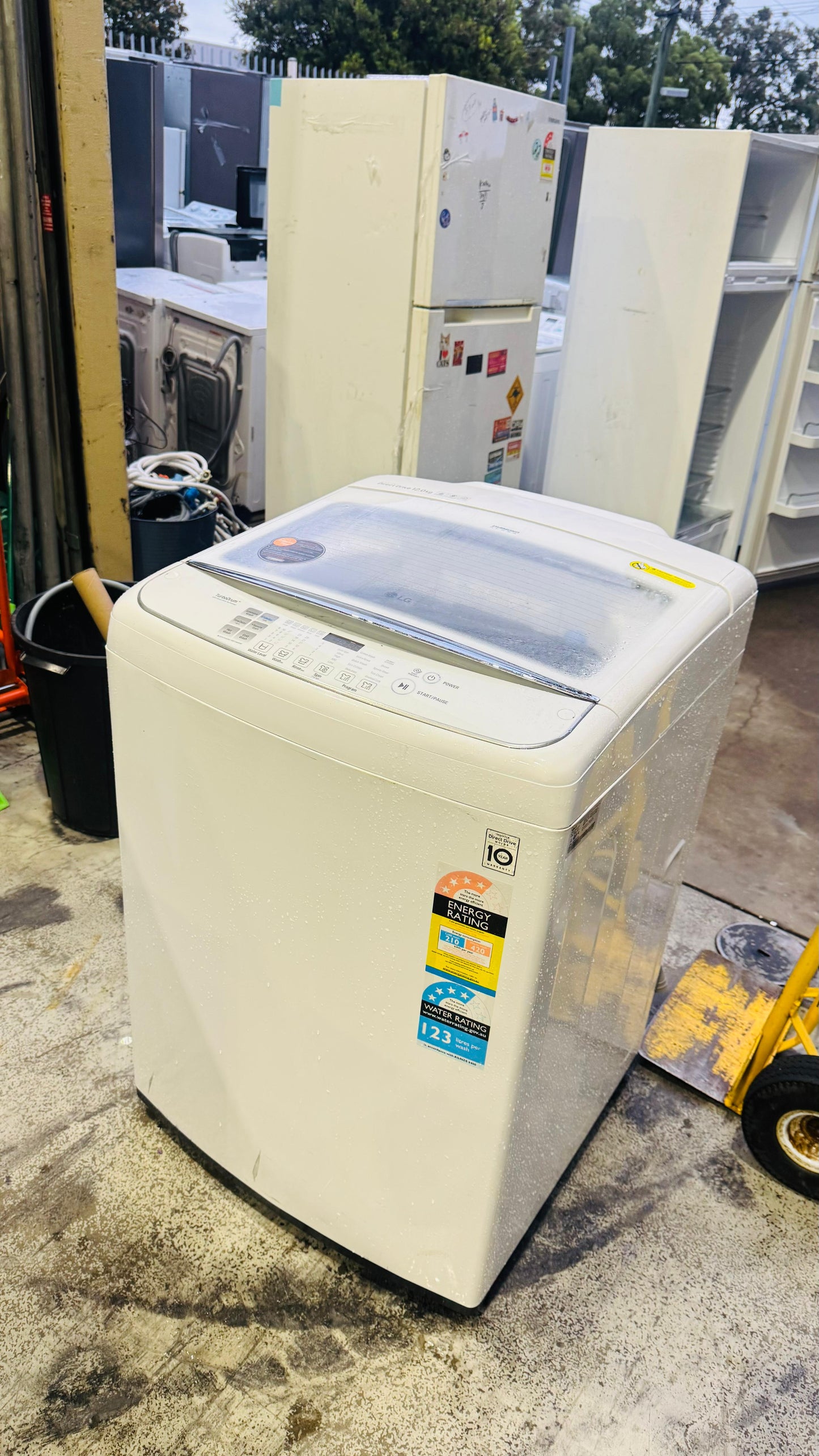 LG 12KGS TOP LOADER WASHING MACHINE