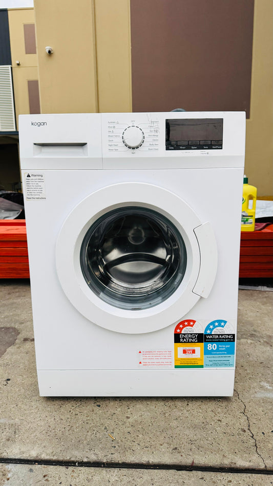 KOGAN 8KGS FRONT LOADER WASHING MACHINE