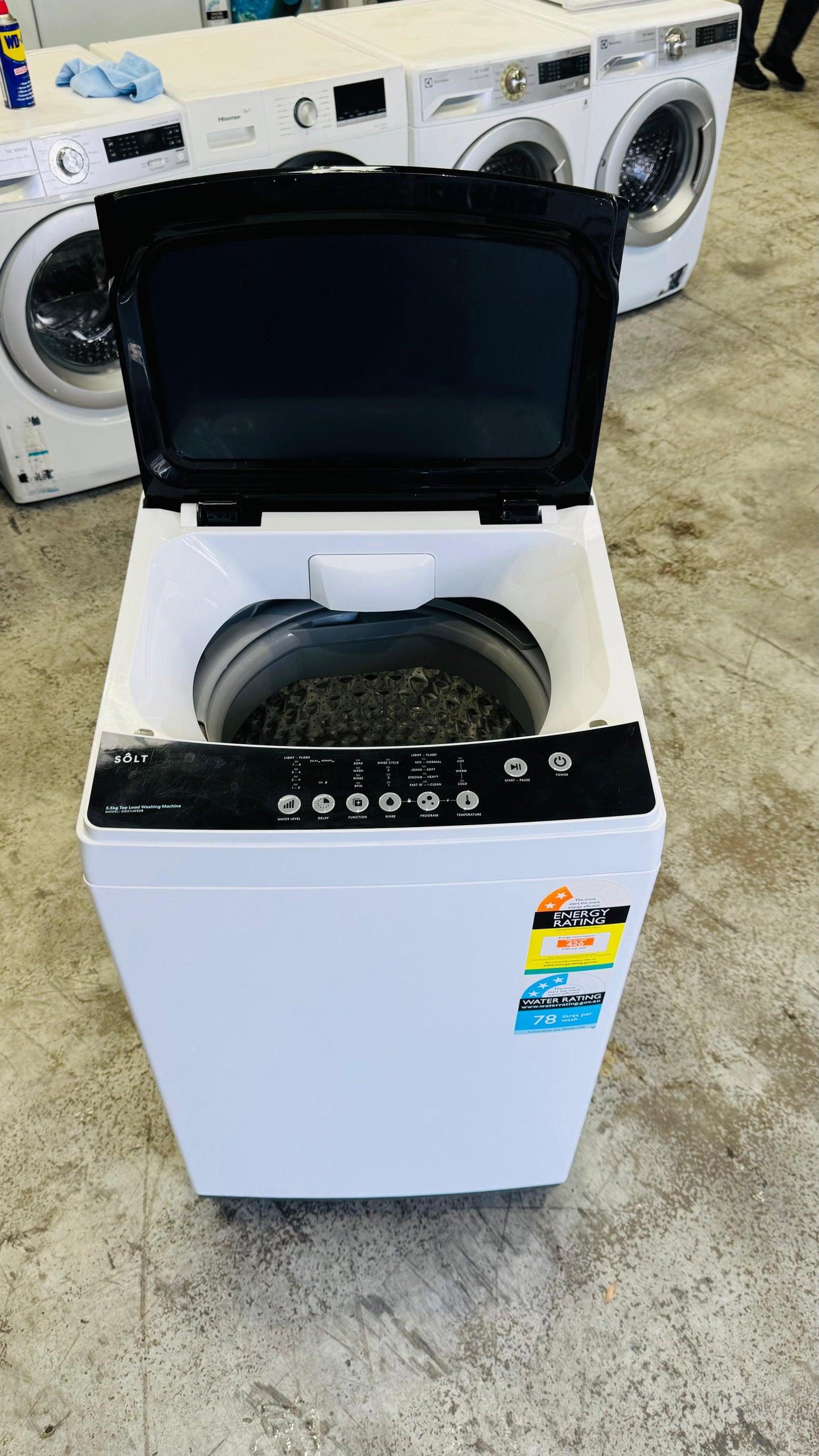 SOLT 5.5KGS TOP LOADER WASHING MACHINE