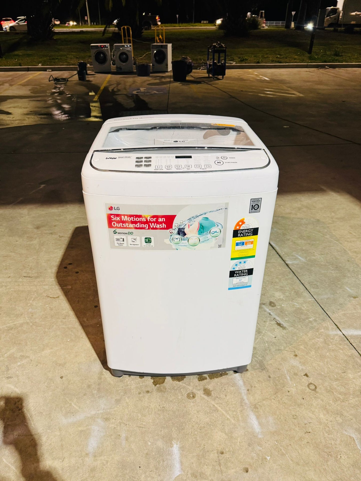 LG 8.5 KGS TOP LOADER WASHING MACHINE