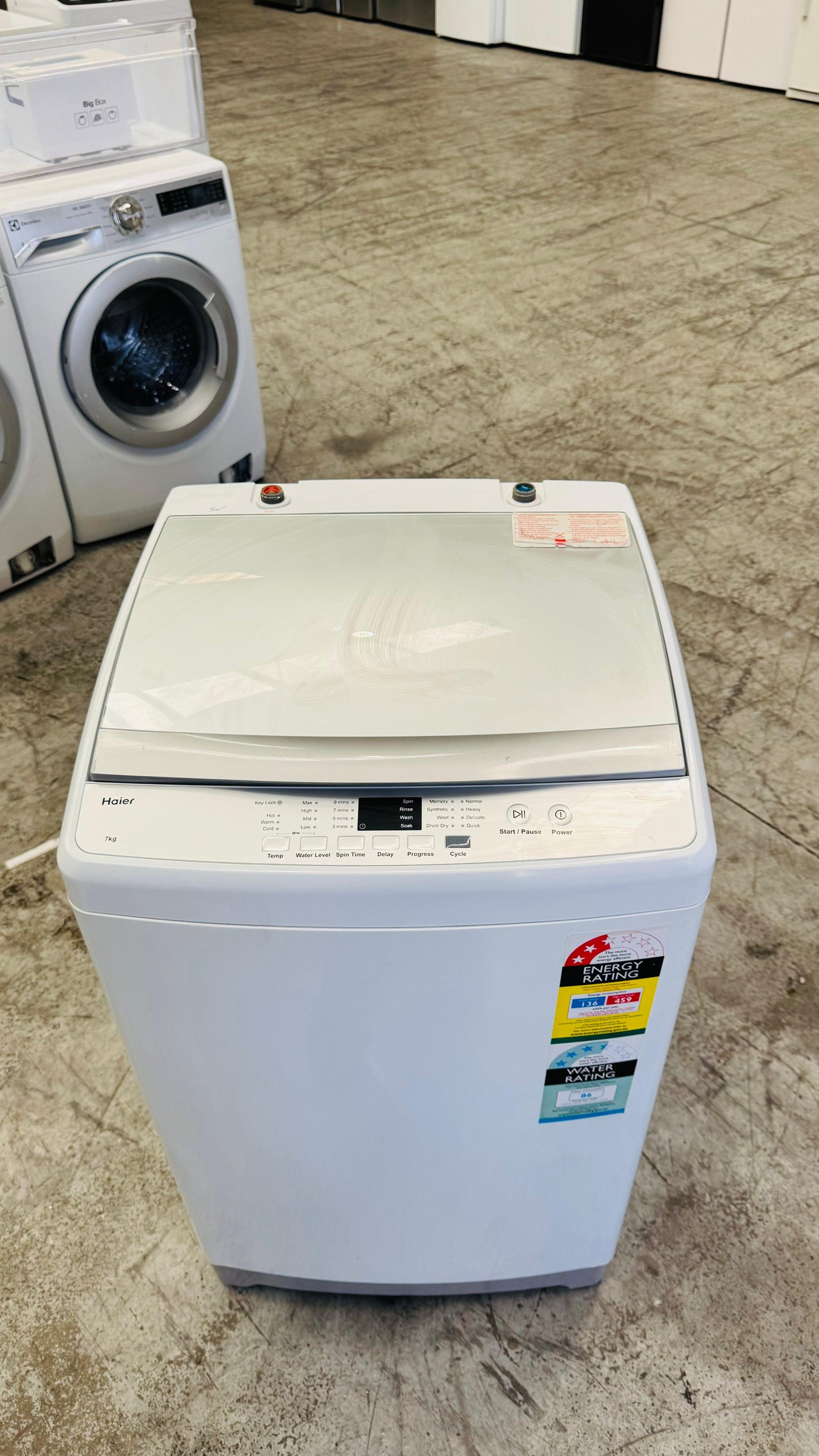 HAIER 7KGS TOP LOADER WASHING MACHINE