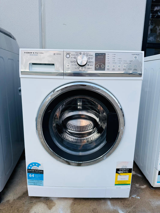 FISHER AND PAYKEL 7.5 KGS FRONT LOADER WASHING MACHINE