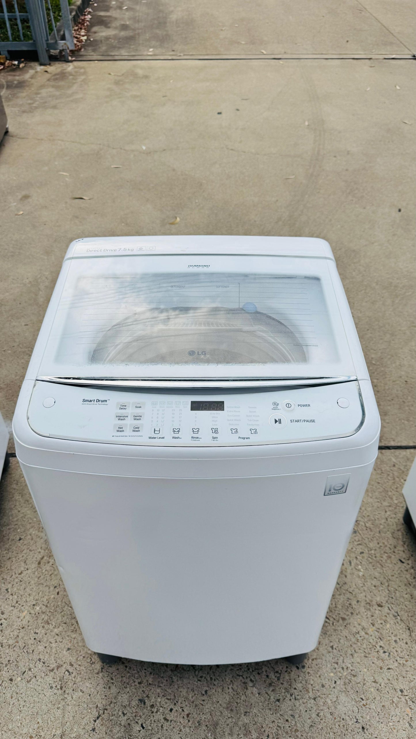 LG 7.5KGS TOP LOADER WASHING MACHINE