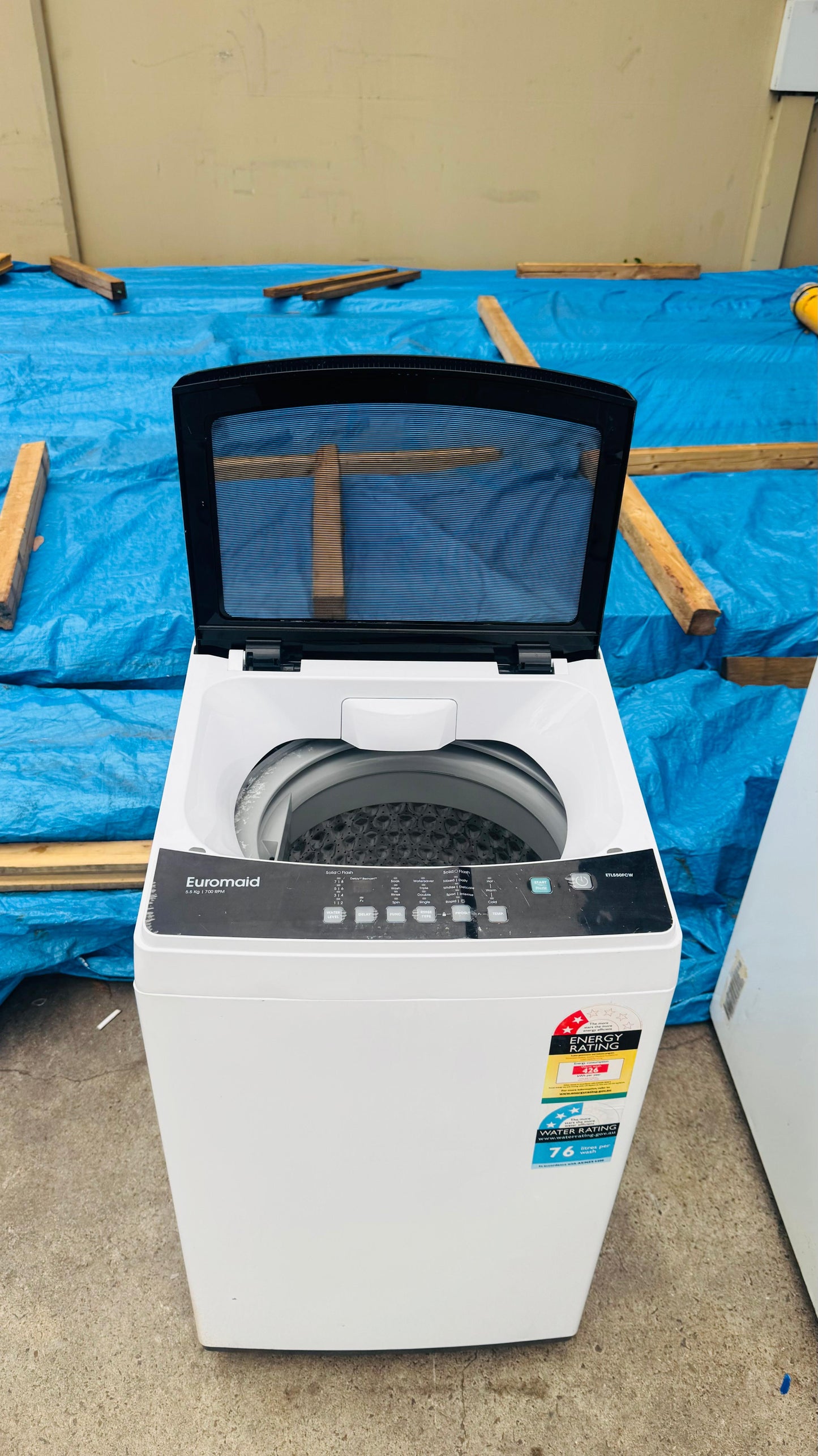 EUROMAID 5.5KGS TOP LOADER WASHING MACHINE