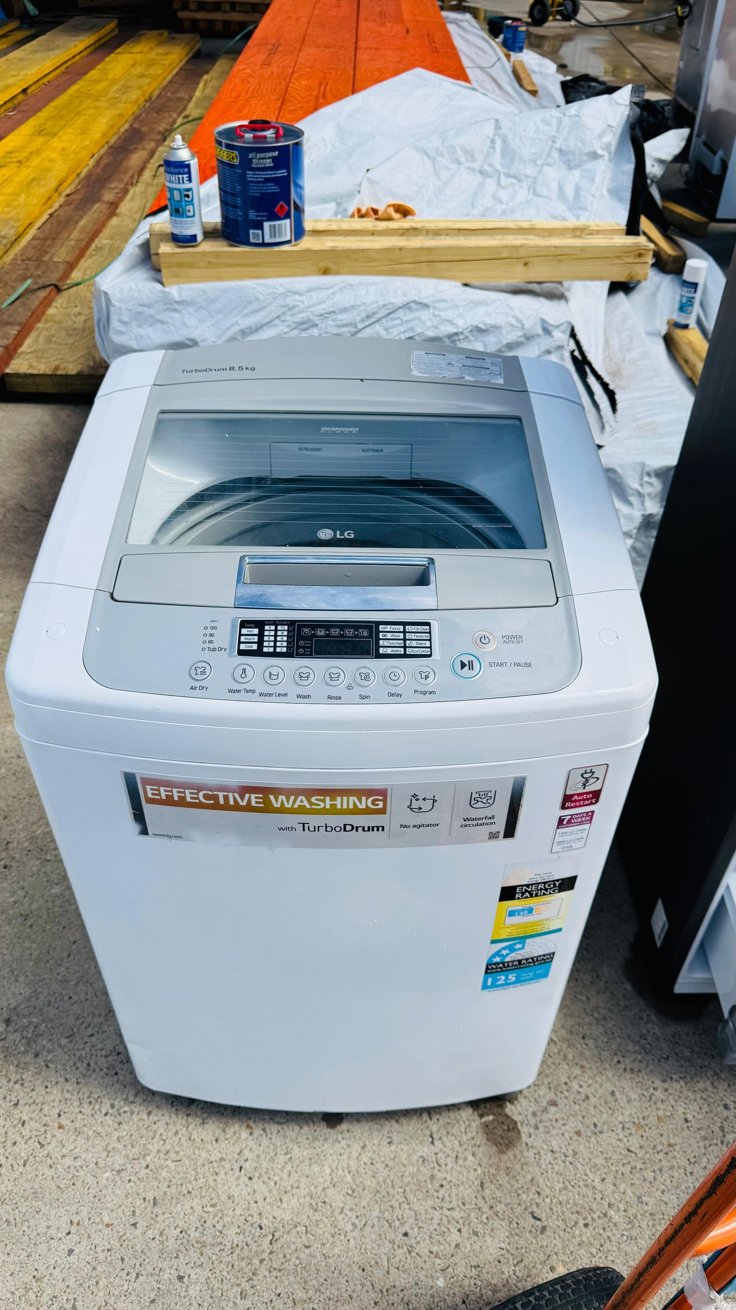 LG 8.5KGS TOP LOADER WASHING MACHINE