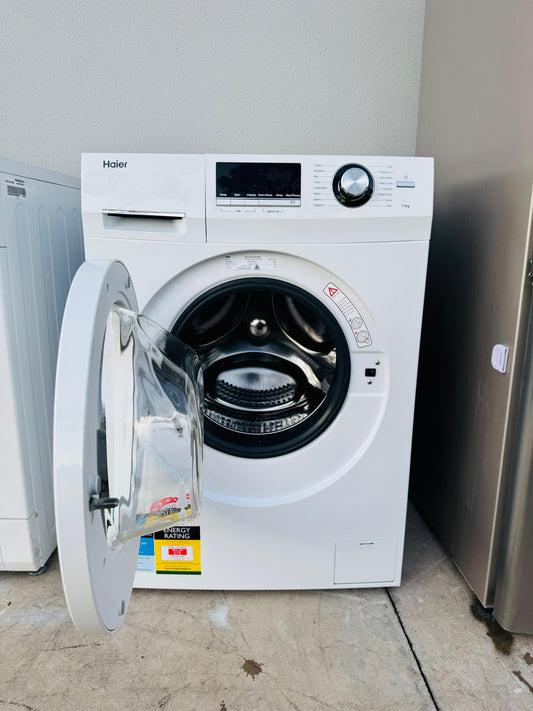 HAIER 7.5 KGS FRONT LOADER WASHING MACHINE
