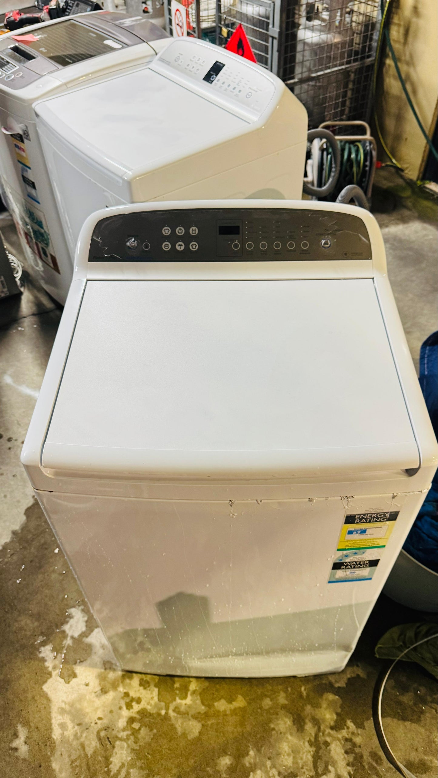 FISHER AND PAYKEL 7 KGS TOP LOADER WASHING MACHINE