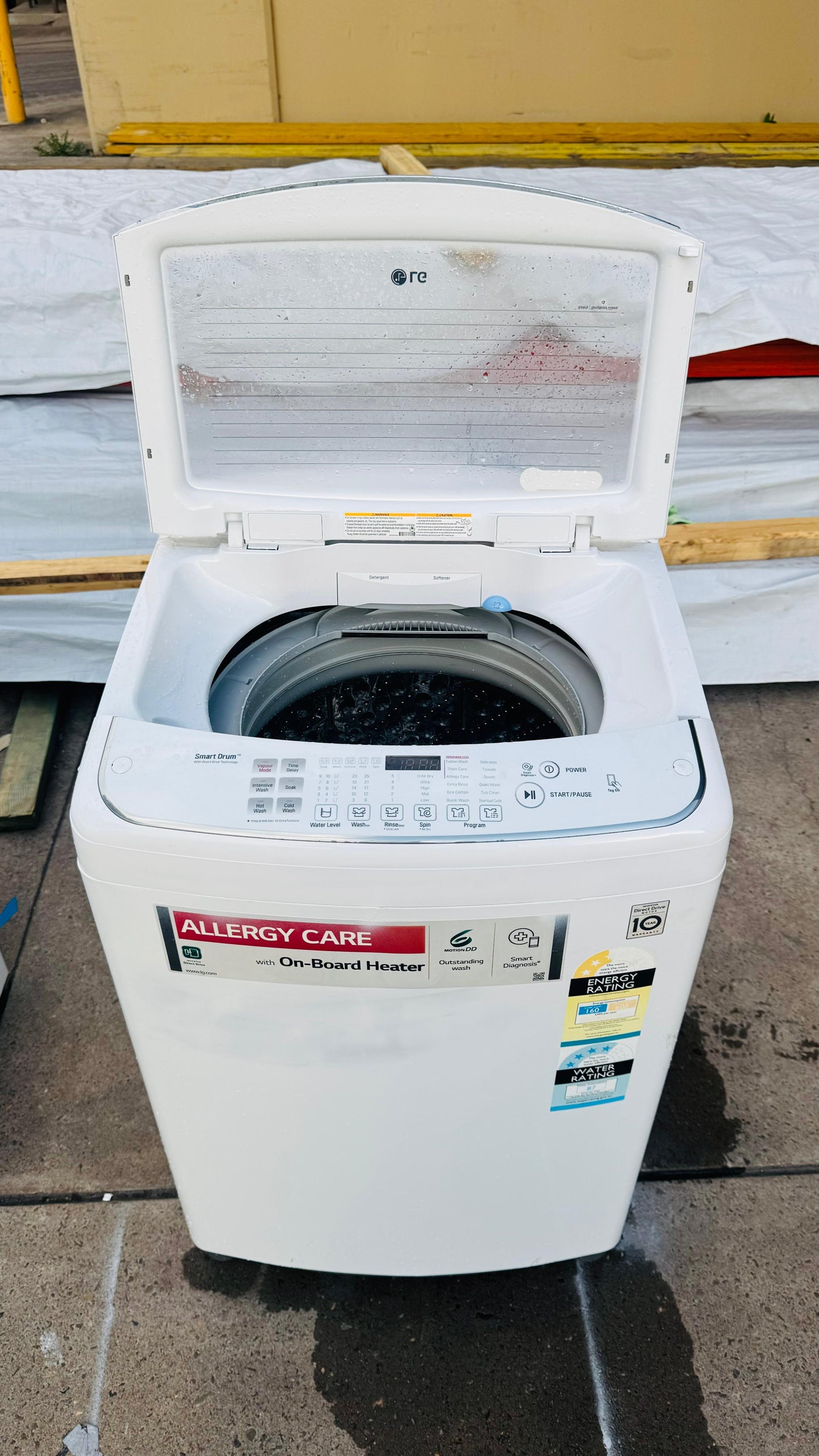 LG 8.5KGS TOP LOADER WASHING MACHINE