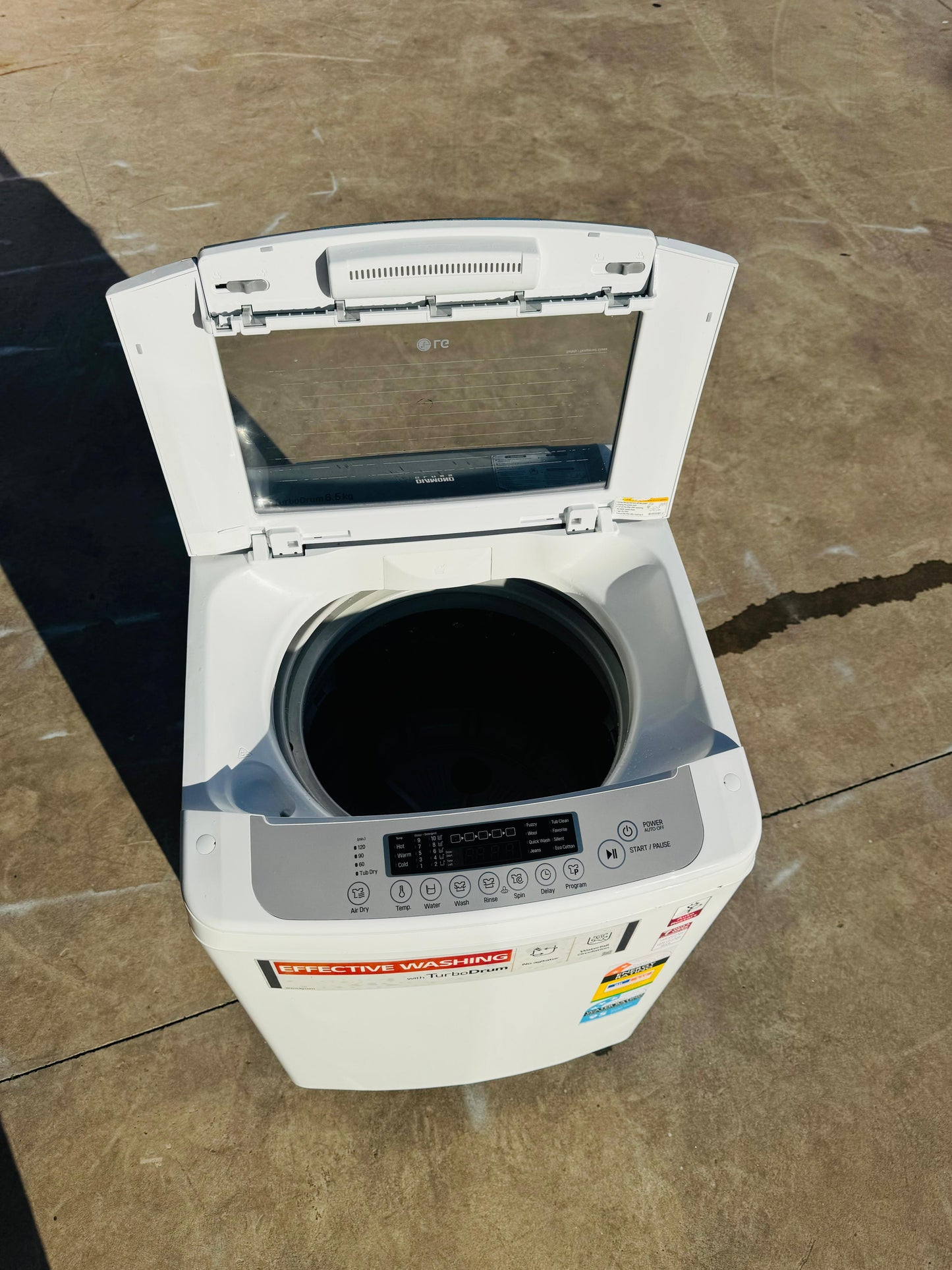 LG 6.5 KGS TOP LOADER WASHING MACHINE