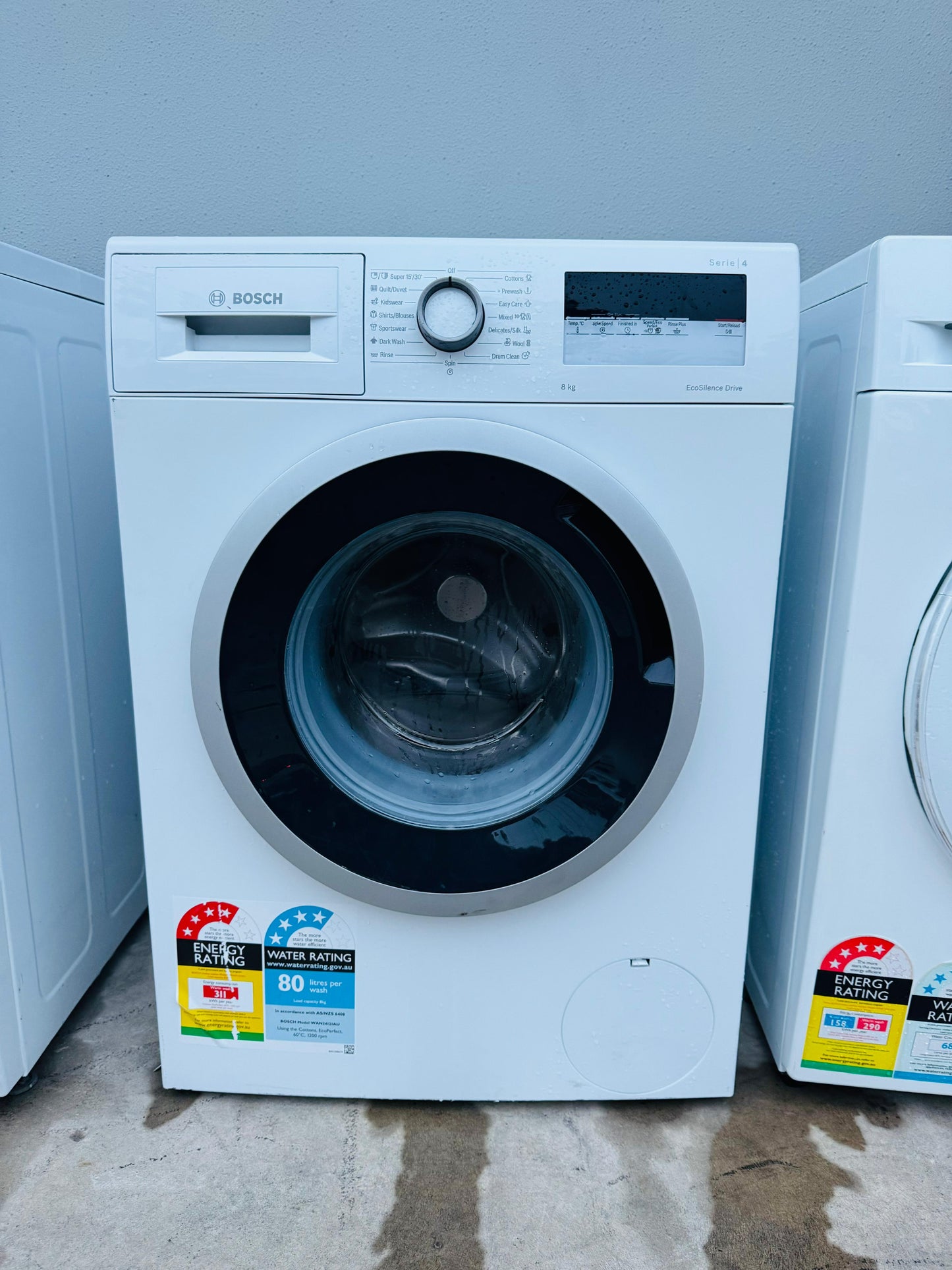 BOSCH 8KGS FRONT LOADER WASHING MACHINE