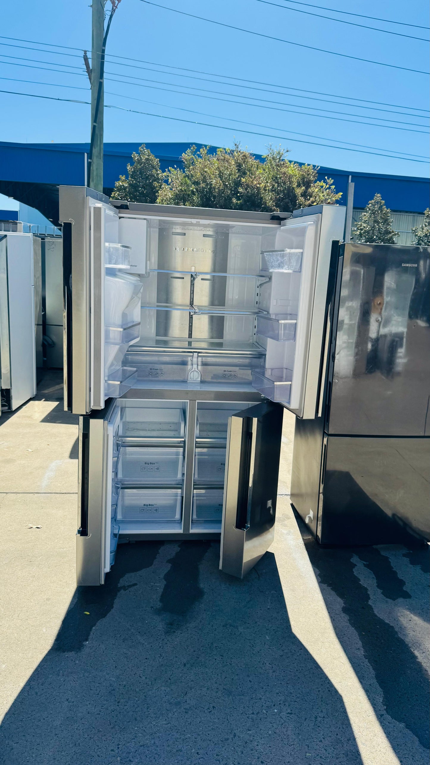 SAMSUNG 719 LITRES QUAD DOOR FRIDGE FREEZER