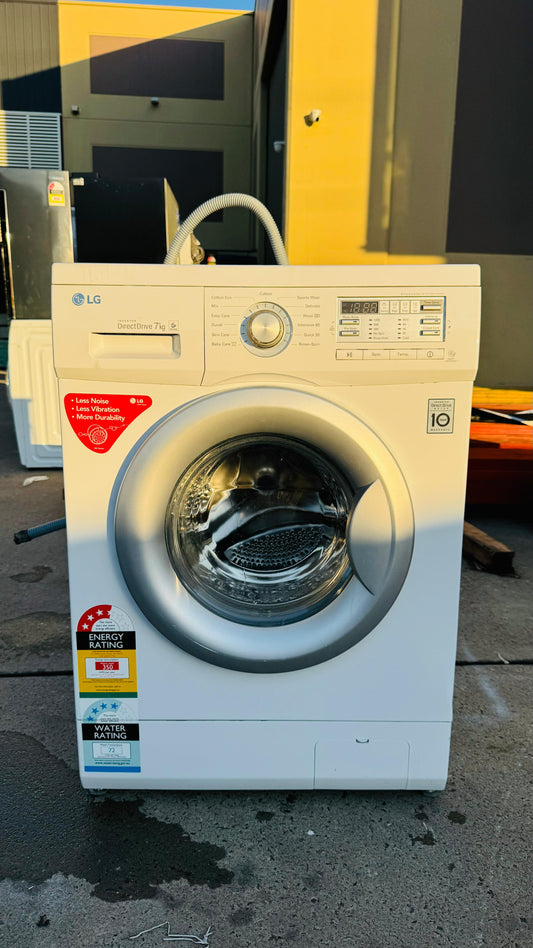 LG 7KGS FRONT LOADER WASHING MACHINE
