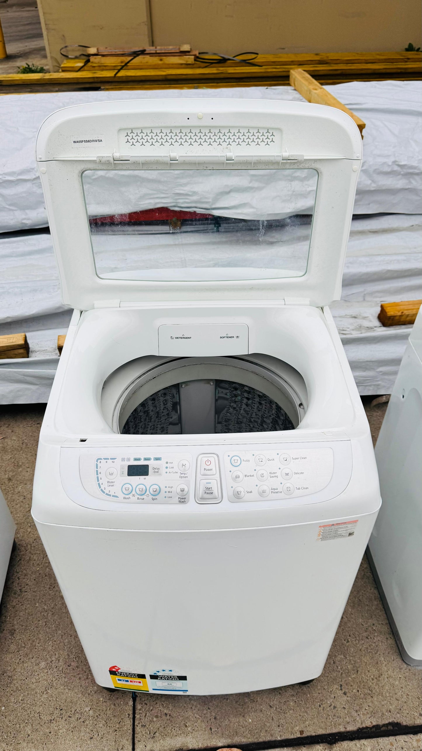 SAMSUNG 6.5KGS TOP LOADER WASHING MACHINE