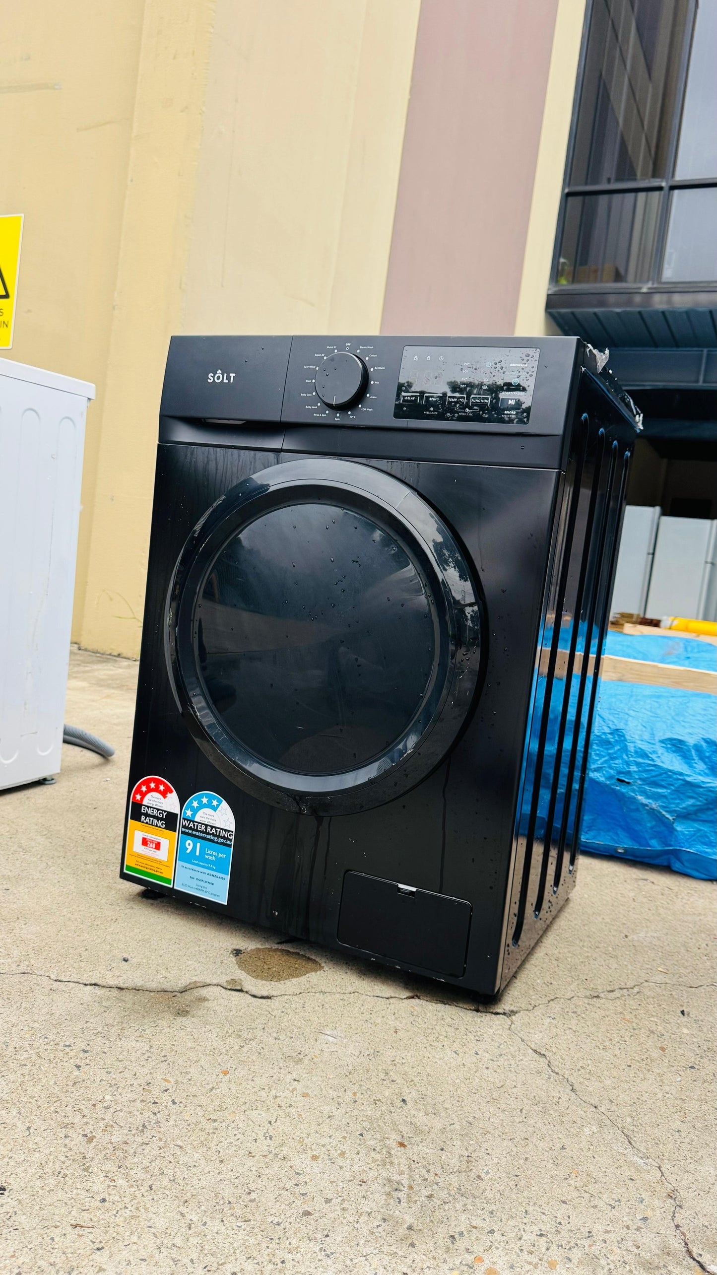 SOLT 9KGS FRONT LOADER WASHING MACHINE