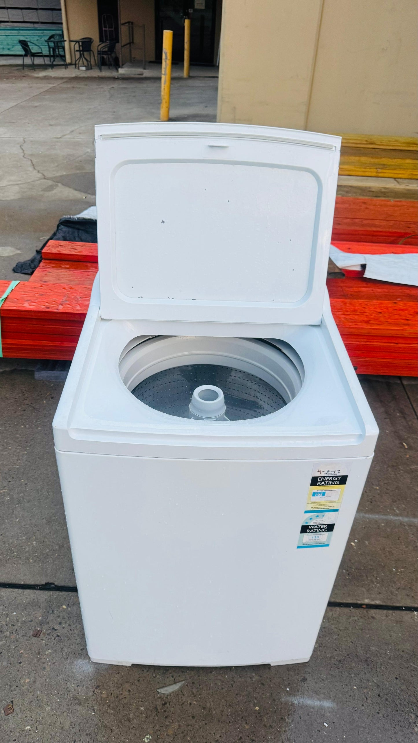 FISHER AND PAYKEL 10KGS TOP LOADER WASHING MACHINE