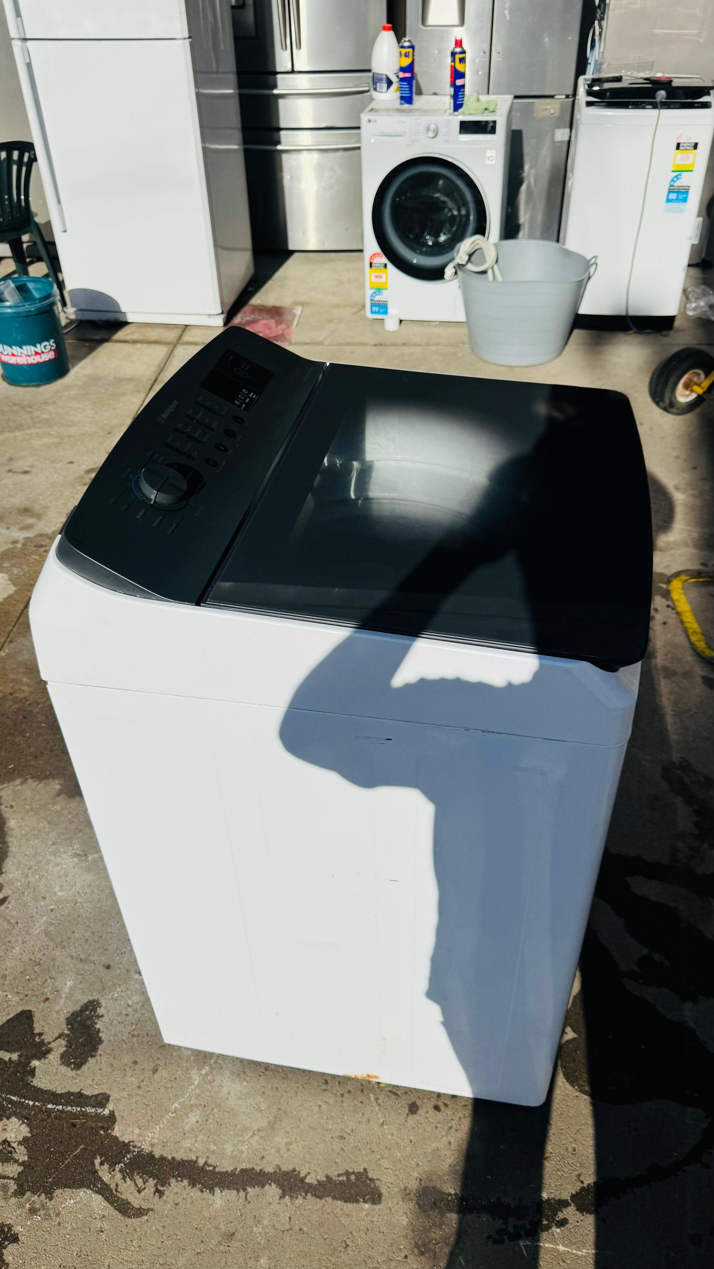 WESTINGHOUSE 8KGS TOP LOADER WASHING MACHINE