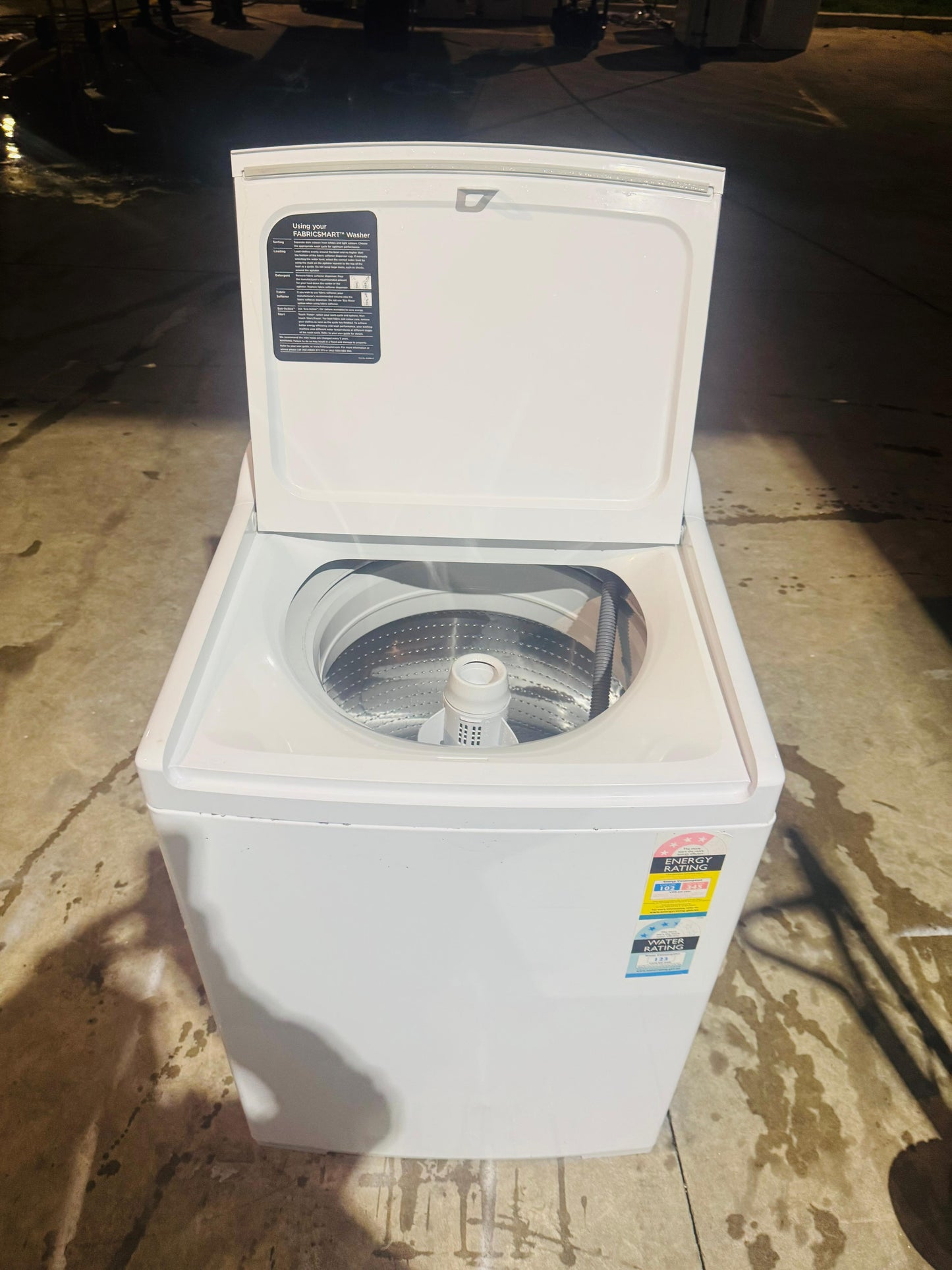 FISHER AND PAYKEL 10 KGS TOP LOADER WASHING MACHINE
