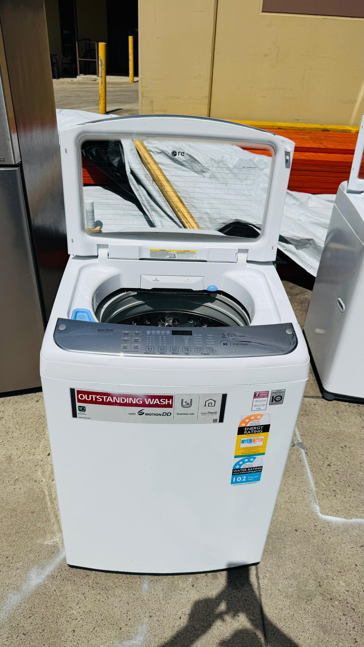 LG 10KGS TOP LOADER WASHING MACHINE