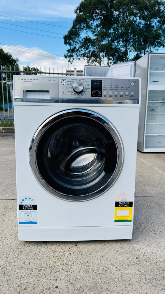 FISHER AND PAYKEL 7.5KGS FRONT LOADER WASHING MACHINE