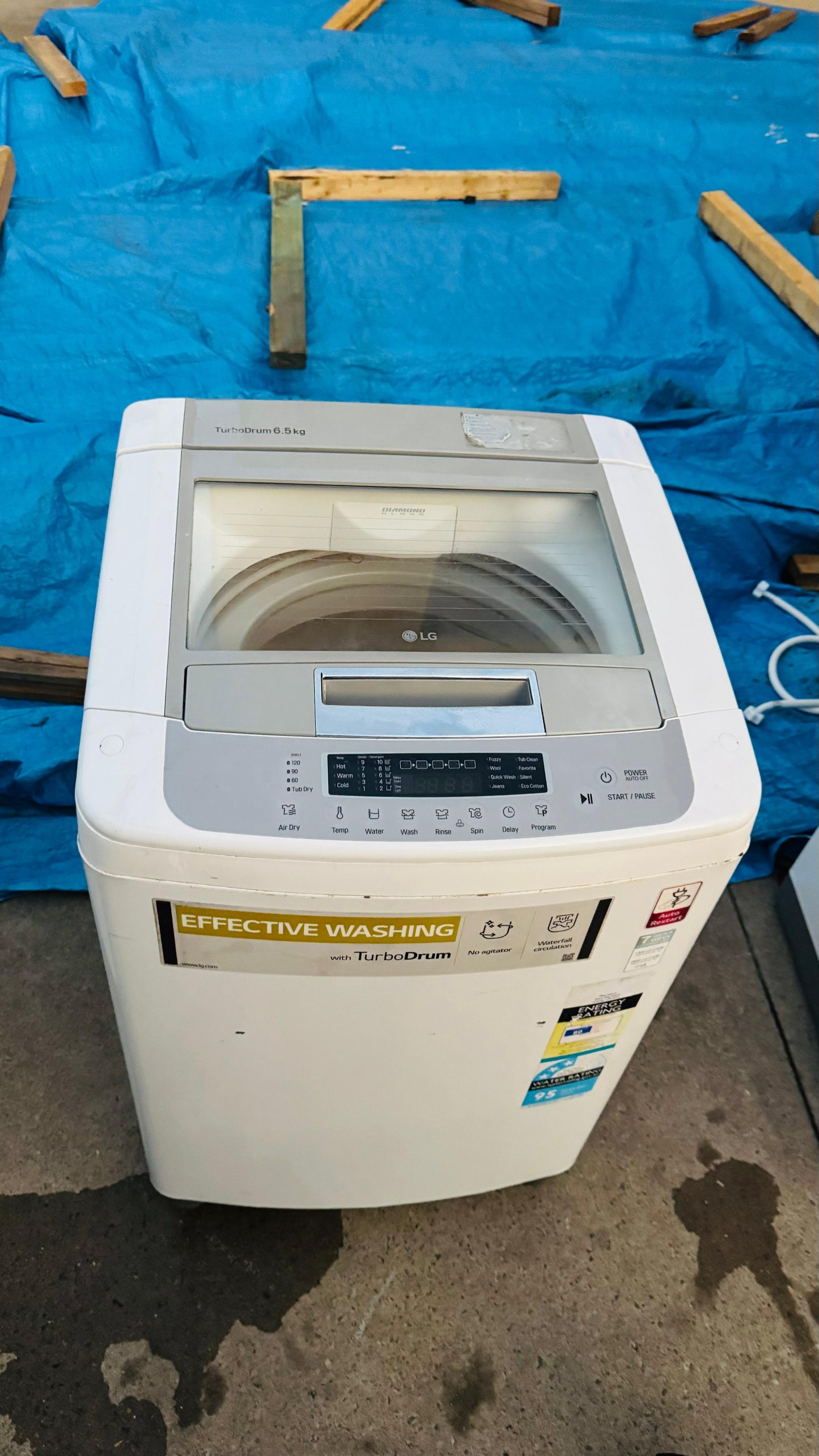 LG 6.5KGS TOP LOADER WASHING MACHINE