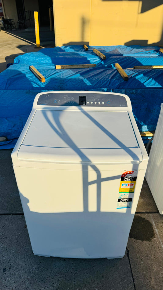 FISHER AND PAYKEL 10KGS TOP LOADER WASHING MACHINE