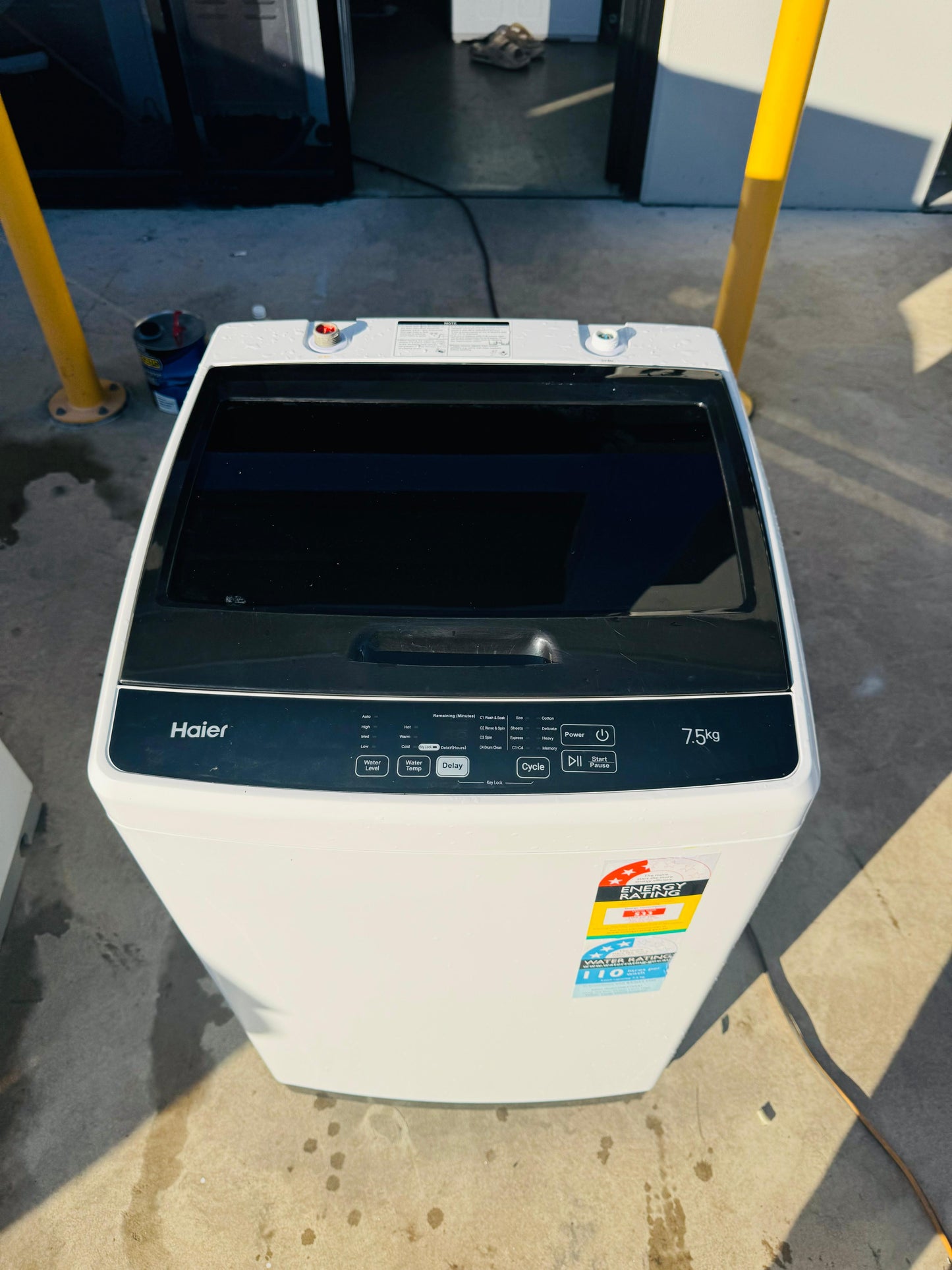 HAIER 7.5 KGS TOP LOADER WASHING MACHINE