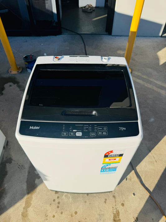 HAIER 7.5 KGS TOP LOADER WASHING MACHINE