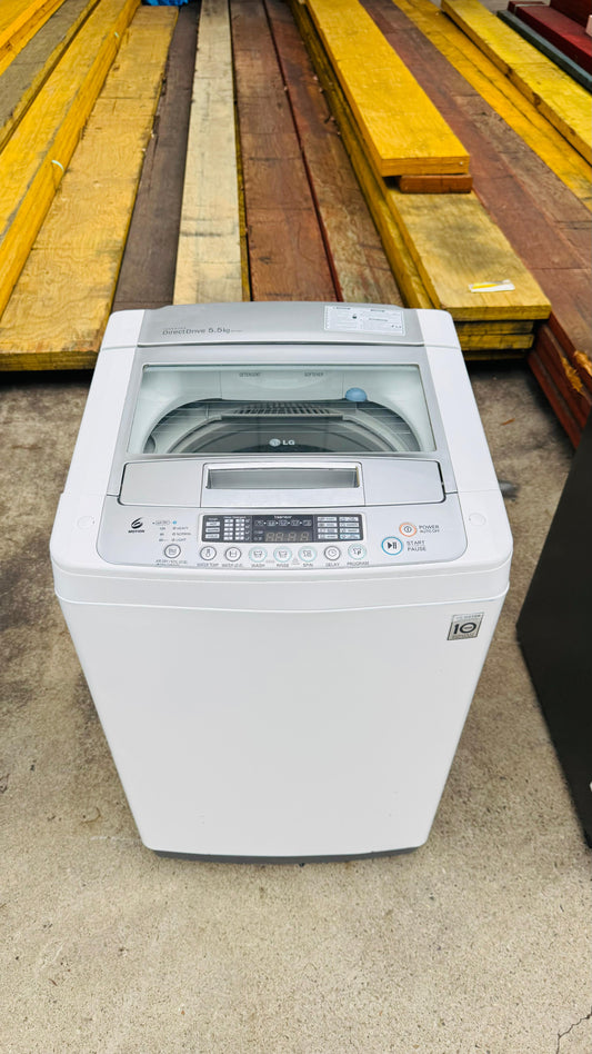 LG 5.5KGS TOP LOADER WASHING MACHINE