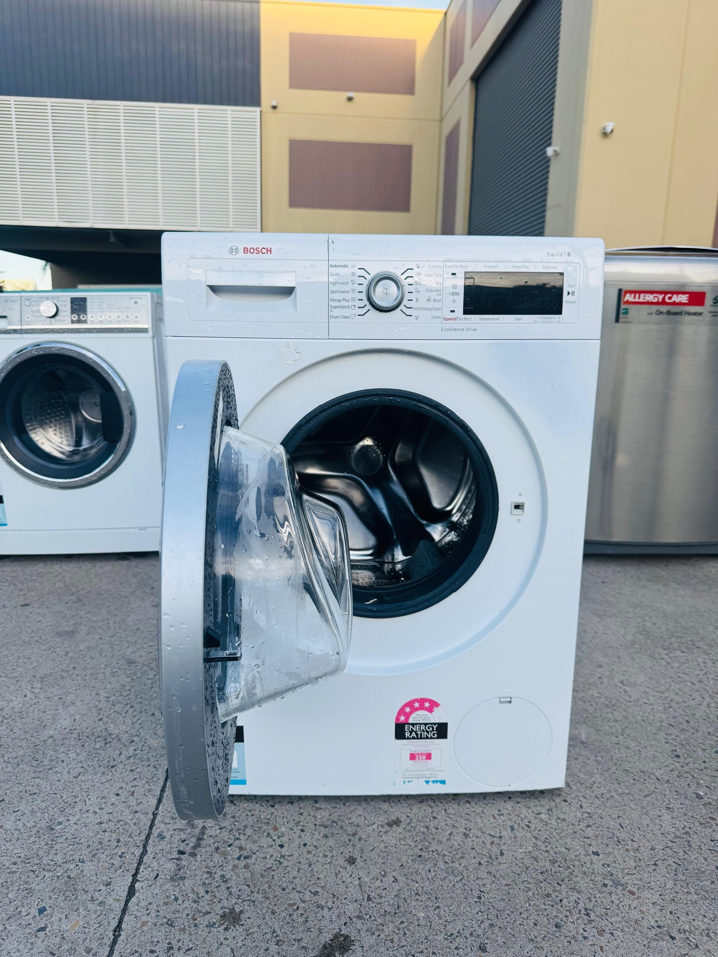 BOSCH 8.5 KGS FRONT LOADER WASHING MACHINE