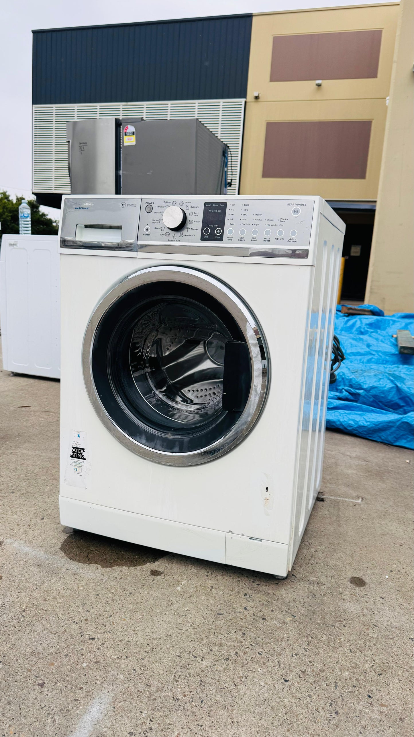 FISHER AND PAYKEL 8.5KGS FRONT LOADER WASHING MACHINE