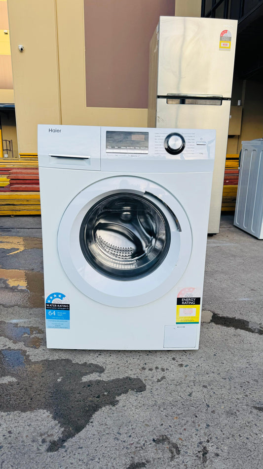 HAIER 7.5 KGS FRONT LOADER WASHING MACHINE